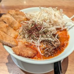 パイコー四川担々麺＋麺大盛＋モヤシ