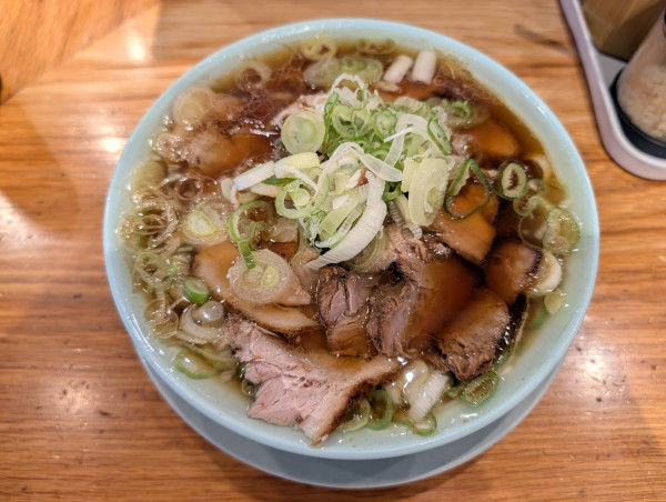 「チャーシュー麺＋ネギ」@ひろちゃんラーメン!の写真