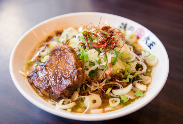 「新おそまカレーラーメン+チーズカレーラーメン+キトビロぎょう」@味の大王 総本店の写真
