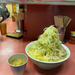 小ラーメン+コーラ煮アブラ