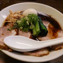 特製川越醤油そば＋生姜