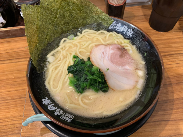 「家系ラーメン塩 並」@横浜家系ラーメン 壱角家 西川口店の写真