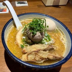 白肝煮干　味噌　➕　味玉