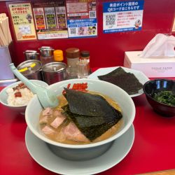 ラーメン　半ライス