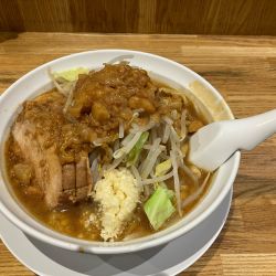 ラーメン濃厚　味あぶら　にんにく