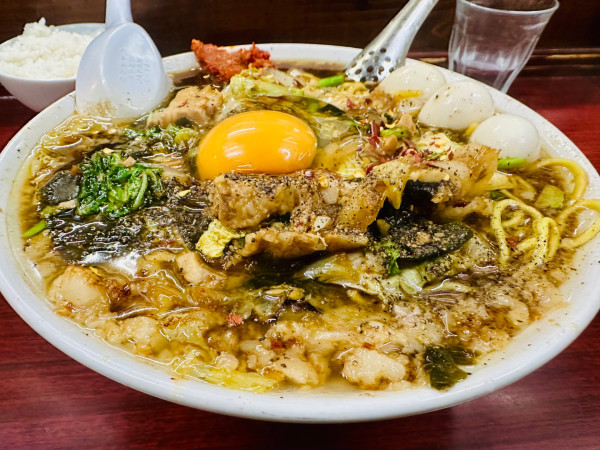 「【限定】天理（生玉子）【980円】」@鶏こく中華 すず喜の写真