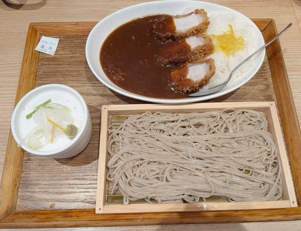 「カツカレーセット」@中村麺兵衛 渋谷店の写真
