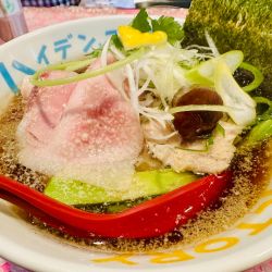 【限定】凛々しい特製魚貝煮干中華ソバ【1800円】