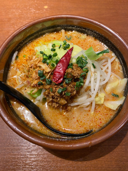 「山椒味噌らーめん」@麺場 田所商店 多摩ニュータウン店の写真