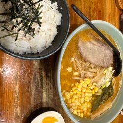 特選味噌ラーメン　コーントッピング