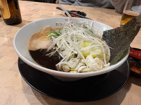 「黒河童」@河童ラーメン本舗 泉佐野店の写真