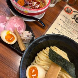 魚介豚骨辛つけ麺＋上トッピング