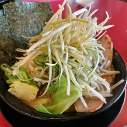 ネギラーメン 1150円 野菜TP150円