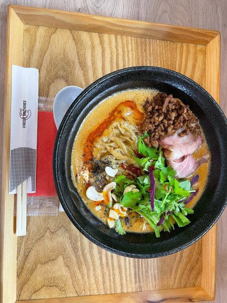 「店主の気まぐれ担々麺」@えびそば 緋彩の写真