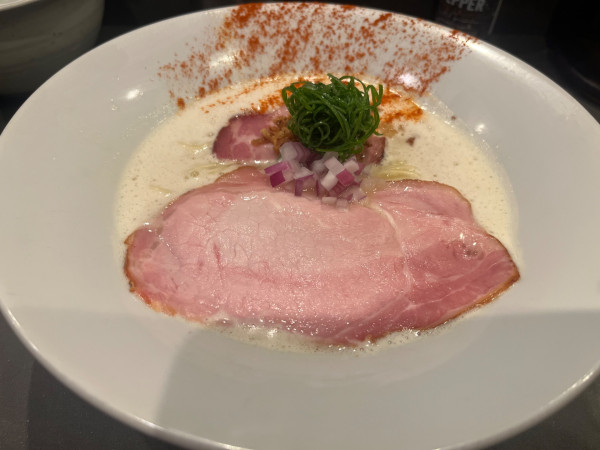 「鶏白湯らぁ麺+和え玉」@Ramen Afro Beatsの写真