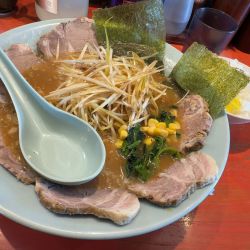 味噌ネギチャーシューメン+半ライス