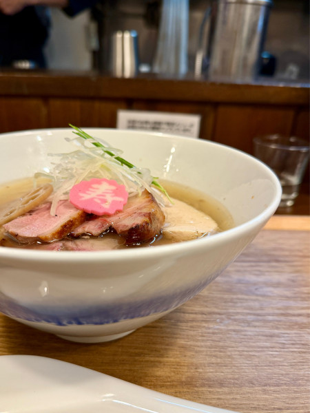 「新春馬いらーめん」@CLAM＆BONITO貝節麺RAIKの写真