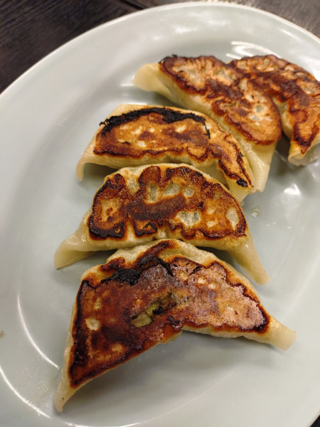 「自家製餃子」@らあめん膳次郎 竜王バイパス店の写真