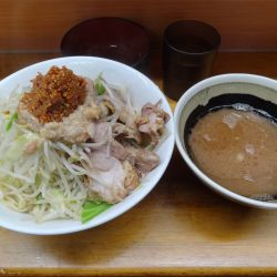 ゴマつけ麺釜あげ風1050円全部 生たまご50円