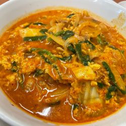 チゲ味噌ラーメン、メンマ