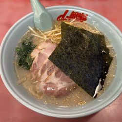 塩ネギチャーシュー麺中盛り　1280円(1130円＋150円)
