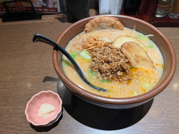 「北海道味噌野菜らーめん（1,078円）」@蔵出し味噌 麺場千代商店 富士店の写真