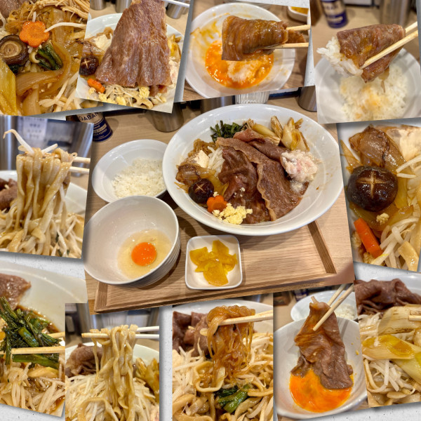 「【限定】汁なしすき焼き 1800円」@麺屋 味方 蒲田店の写真