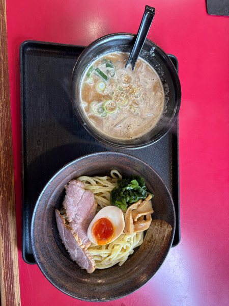 「満天味噌つけ麺」@満天家 小山店の写真