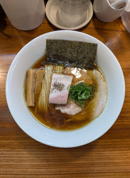 「醤油そば」@アメノオトの写真