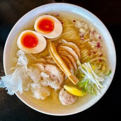 最上 塩鶏そば:1,400円