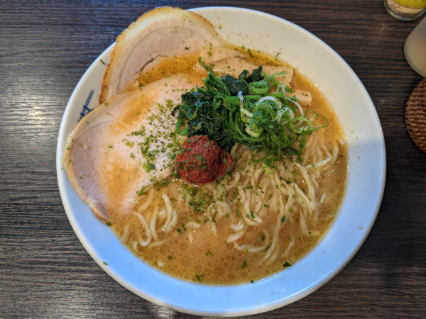 「山形辛味噌ラーメン1050円大盛100円」@中華蕎麦 瑞山（ZUIZAN）の写真