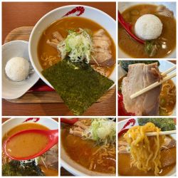 海老そば味噌 880円 ちょこっとライス50円