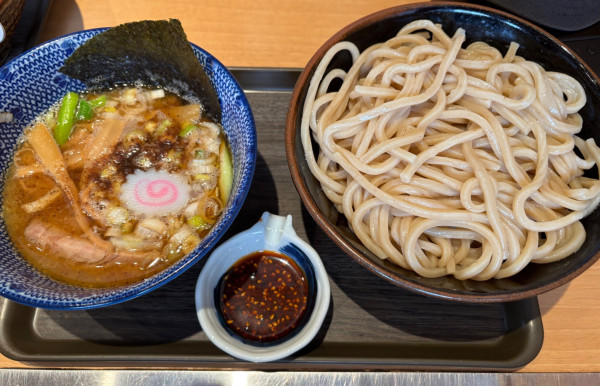 「シビカラ中盛つけ麺」@くり山の写真