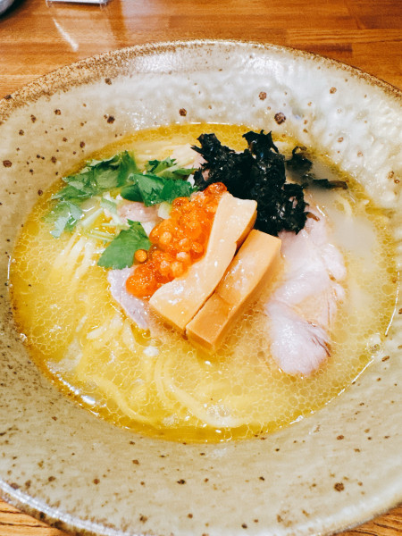 「フグと金目鯛の潮SOBA」@㐂九家の写真