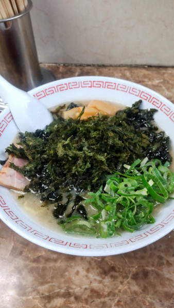 「岩海苔ラーメン」@げんこつ屋の写真