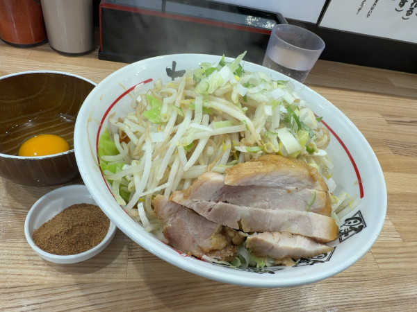 「油そば醤油＋節券」@ちばから 郡山店の写真