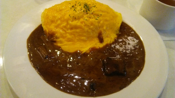 「オムカレーライス 1200円」@洋食喫茶 小山の写真