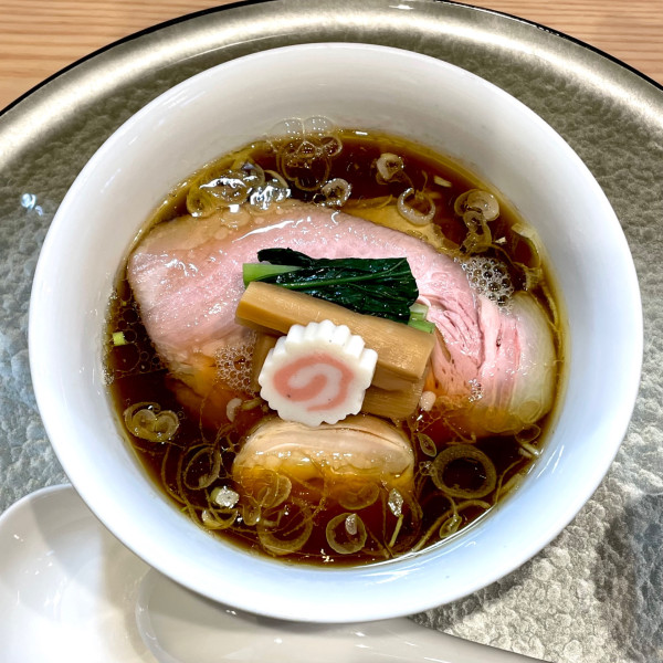 「黒出汁」@中華そば 深緑の写真