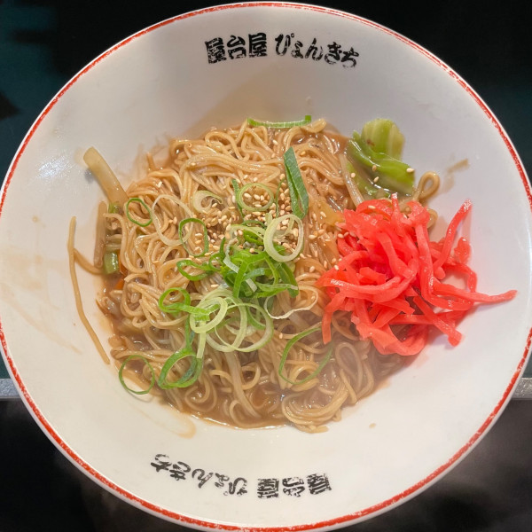 「焼きラーメン 900円」@屋台屋ぴょんきちの写真