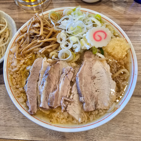 「【年末限定】背徳ラーメン」@くじら食堂 nonowa東小金井店の写真