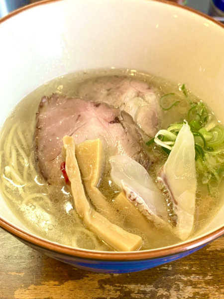 「あら炊き中華そば(塩)」@中華そば GO.TO.KU ～仁～の写真