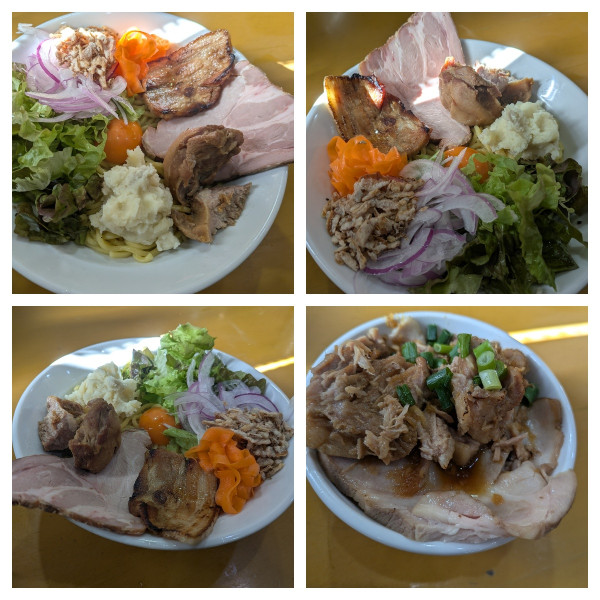 「【限定】松阪牛の牛油そば➕チャーシュー丼」@麺屋 扇 SENの写真