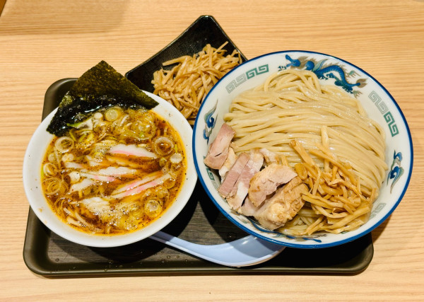 「創業つけめん（大）【990円】」@舎鈴 国分寺店の写真