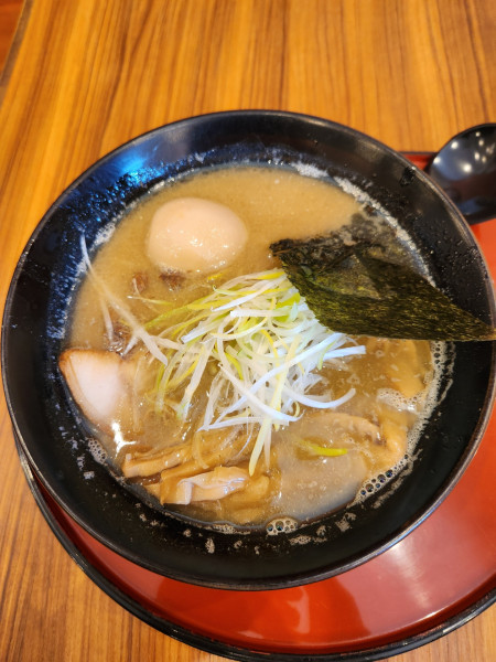 「煮干だし中華そば、玉子」@中華そば くりの木 大宮ステラタウン店の写真