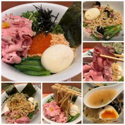 【麺魚】特製サーモンとイクラの油そば 2000円