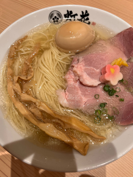 「鯛塩ラーメン」@鯛塩そば灯花 本店の写真