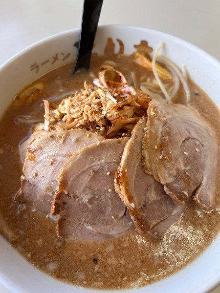 「味噌ネギチャーシュー麺」@千成らーめん 佐倉西店の写真