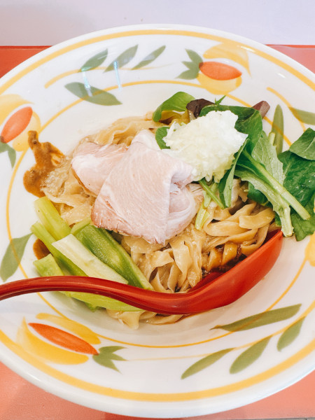 「戦慄のポルチーニクリームまぜ麺」@ハイデンコッコFACTORY 戦慄のワコマチカの写真