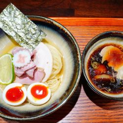 【特別営業】祝・新春鴨出汁昆布水つけ麺