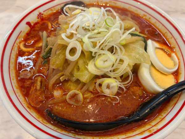 「北極やさい9辛4倍」@蒙古タンメン中本 熊谷店の写真